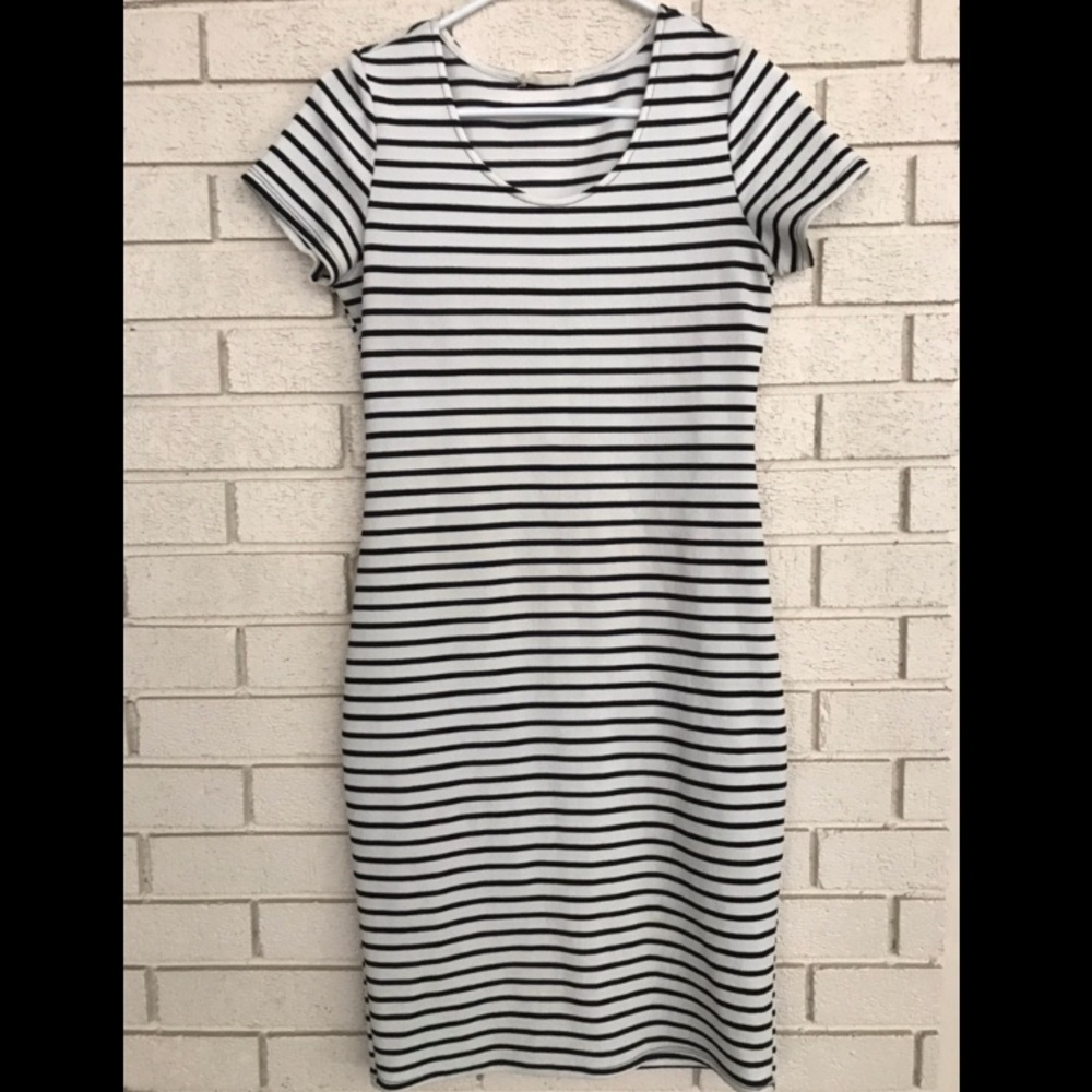 Striped boutique dress
